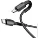 Hoco  X71 Pisces Cable Type-C to Type-C 3A 1m Black (1871361459)
