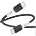 Hoco  X82 Pisces Cable Type-C to Type-C 3A 1m Black (1886286183)