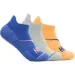  Hoka  No-Show Run Sock 3-Pack 2024 46-50 Sherbet/Limestone/Dazzing Blue (1092-197634131467)