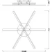 Hopfen Люстра стельова MAGI-3 WH 3x65 Вт LED-модуль білий Hopfen Люстра стельова MAGI-3 WH 3x65 Вт LED-модуль білий