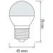   Horoz Electric   6  G45  E27 175  3000  001-005-0006-051