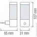 ͳ Horoz Electric Dora LED 0,4W 25Lm 220-240V 31x107,  /200 (085-001-0001-014)