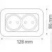  Horoz Electric Ela 2-. 16 250V /10/200 (112-007-0007-030)