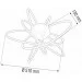  Horoz Electric Genesis LED 100W 4000K 4500Lm 180-240V 130510 /1/1 (019-036-0100-010)