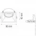 Horoz Electric Meyan-S MR16 220-240V 90x90  /50 (015-030-0001-020)