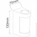 Horoz Electric Vector-6 LED 6W 4200K 350Lm 85-265V IP65  /50 (076-083-0006-010)