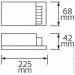 Horoz Electric Vega-25 LED 250W 220-240V 20,8A IP20 DC12V/1/36 (082-001-0250-010)