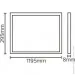   Horoz Electric Zodiac-36 LED 36W 6400K 2520Lm 180-265V 1195x295x8, /12 (056-006-0036-020)