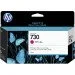  HP No.730 DesignJet T1600/T1700/T2600 Magenta 130ml (P2V63A)