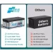     HRBEEnergy LiFePO4 24V (25.6V/150Ah/3840Wh)
