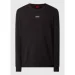  Hugo Boss   Cotton-terry regular-fit sweatshirt with logo label 75-2098BLK-BL 3XL