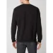  Hugo Boss   Cotton-terry regular-fit sweatshirt with logo label 75-2098BLK-RD 2XL