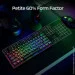  Hyperx Alloy Origins 60 Red RGB RU USB Black (4P5N0AA)