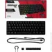  Hyperx Alloy Origins 60 Red RGB RU USB Black (4P5N0AA)
