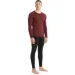 Icebreaker  200 Oasis LS Crewe Men Brick Red S (1052-104 365 064 S)