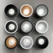 Ideal Lux   GAME ROUND WHITE BLACK (192277) (192277-Ideal)