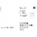    Ideal Lux  GUN AP2 SMALL BIANCO (100388-Ideal)