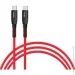  Intaleo CBRNYTL1 USB Type-C-Lightning 1.2 Red (1283126504129)