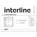   Interline BRUT black