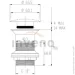 Invena Донный клапан для умывальника с переливом, черный матовый, CLICK-CLACK Invena Донный клапан для умывальника с переливом, черный матовый, CLICK-CLACK