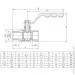 Ital   PN40 1/2" .-., ,  (1046053)