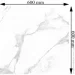 Italica  Statuario Carrara 60x60 