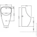 ϳ Jaquar Urinal URS-WHT-13253N