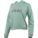  Jeep HOODED CROPPED SWEATSHIRT Striped Print (O102609-E854-S)