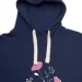  () Jeep   HOODED OVERSIZE SWEATSHIRT Botanical Print  L (O102606-A184 L)