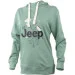  () Jeep   HOODED OVERSIZE SWEATSHIRT Botanical Print  L (O102606-E854 L)