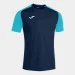 Спортивна футболка Joma Футболка т.синьо-бірюзова к/р ACADEMY IV 101968.342 S Спортивна футболка Joma Футболка т.синьо-бірюзова к/р ACADEMY IV 101968.342 S