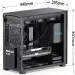  Jonsbo D41 MESH Screen Black