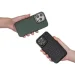  Kajsa Snake Pattern with Magnetic Ring iPhone 16 Pro Max black (596690001)