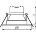 Kanlux  IP44 IVIAN LED 4,5W SN-NW (25783) (25783-kanlux)