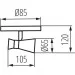 Kanlux  29110 Mileno EL-1O B-AG (29110-kanlux)