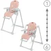 Стільчик для годування Kidwell Beno pink (KBP) Стільчик для годування Kidwell Beno pink (KBP)
