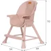 Стульчик для кормления Kidwell Eatan pink (KEP) Стульчик для кормления Kidwell Eatan pink (KEP)
