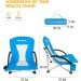  Kingcamp Beach Chair Blue (KC3841)