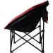  Kingcamp Moon Leisure Chair Black/Red (KC3816)
