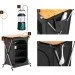 - Kingcamp Ultra-Light Storage Cabinets Dark Grey (KC3943)