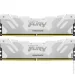  ' Kingston DDR5 32GB (2x16GB) 6800Mhz FURY Renegade White (KF568C36RWK2-32)