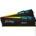   Kingston FURY 32 GB (2x16GB) DDR5 5600 MHz FURY Beast RGB (KF556C36BBEAK2-32)