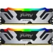  ' Kingston FURY 32 GB (2x16GB) DDR5 7600 MHz Renegade Silver/Black RGB (KF576C38RSAK2-32)