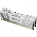   Kingston FURY 64 GB (2x32GB) DDR5 6400 MHz Renegade Silver/White (KF564C32RWK2-64)