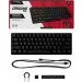Hyperx Alloy Origin 60 Red USB RGB RU, Black (HKBO1S-RB-RU/G)