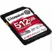  ' Kingston 512 GB SDXC Canvas React Plus UHS-II U3 V60 Class 10 (SDR2V6/512GB)