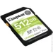  ' Kingston SDXC 512GB Class 10 UHS-I U3 V30 Canvas Select Plus (SDS2/512GB)