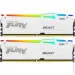   Kingston Fury 64GB 6400MT/s DDR5 CL32 DIMM (Kit of 2) FURY Beast White RGB XMP, EAN: 740617343021 (KF564C32BWAK2-64)
