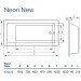  Koller Pool Neon New 170x75 (1216260131)