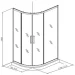   Koller Pool R12080RG Round Half Round Matt 120x80x190